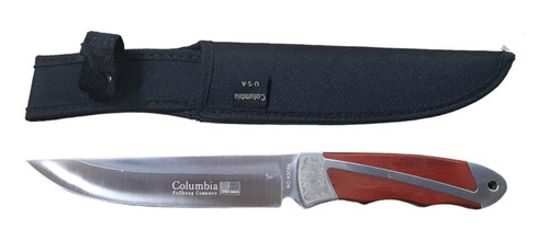Cuchillo Columbia K 308a Fusheng Company Usa Saber.con Vaina