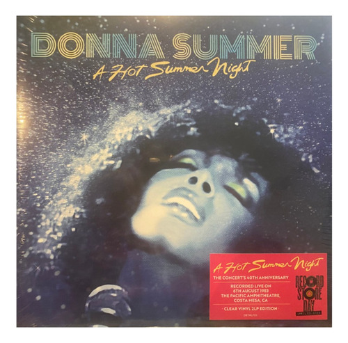 Vinilo Donna Summer A Hot Summer Night Nuevo Y Sellado