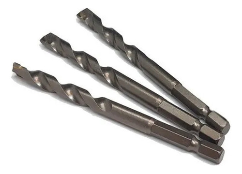 Set Brocas Mechas Widia Hexagonal Ø 6 - 8 - 10 Mm Venturo