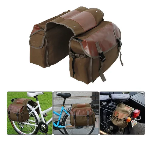 Bolsa De Herramientas Laterales Para Sillín De Moto De Gran