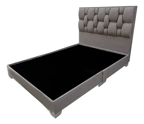 Base Cama Con Espaldar Bastidores Queen 160x190 + Envió Bta