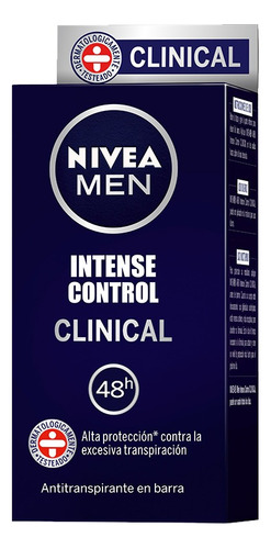 Antitranspirante stick Nivea Intense Control 42 g
