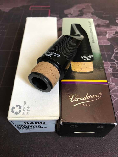 Boquilha Vandoren B40d Boehm German Para Clarinete Sib