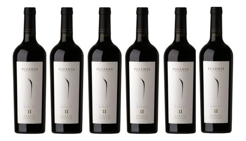 Vino Pulenta Estate Merlot Caja Por 6x750ml 