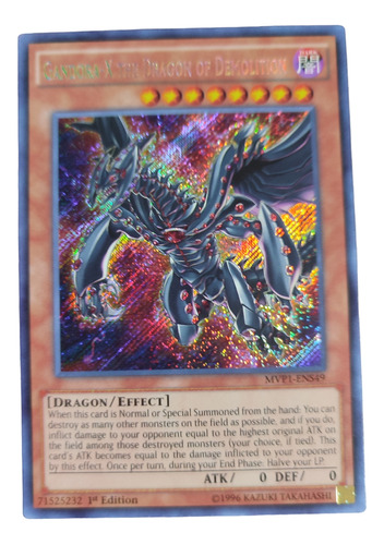 Yugioh Gandora-x The Dragon Of Demolition Secreta 