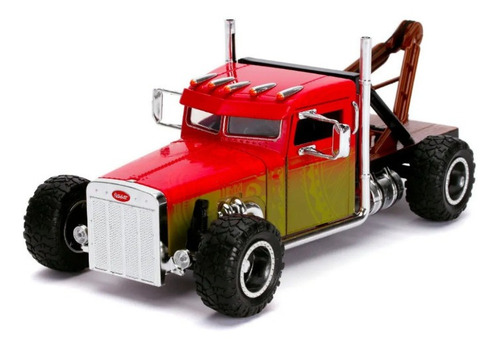 Imagen 2 de 4 de Rápido Y Furioso Peterbilt Custom Hobbs & Shawn 1/24 Metal