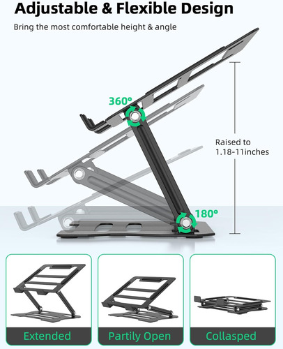 Soporte Ajustable Para Computadora Portátil, Soporte Univers