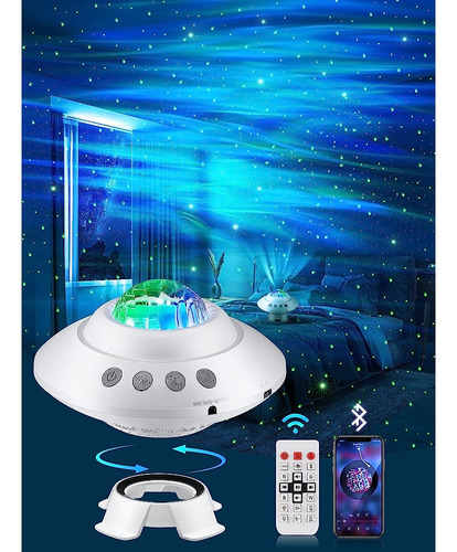 ~? Aurora Projector Galaxy Projecotor Con Starlight, Altavoz