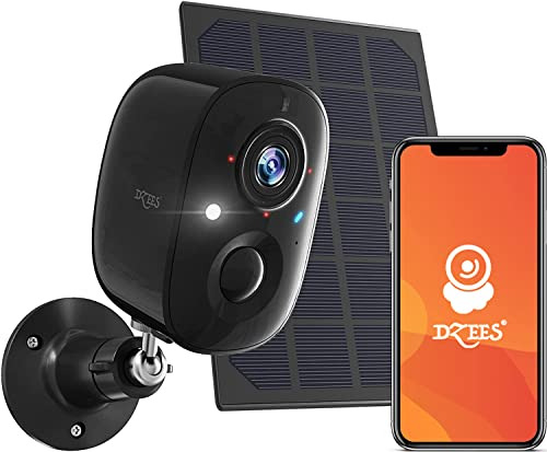 Cámara Solar Dzees Upgrade De Seguridad Para Exteriores, Ina
