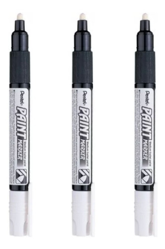 Kit Marcador Artístico Paint Marker Pentel 3 Cores