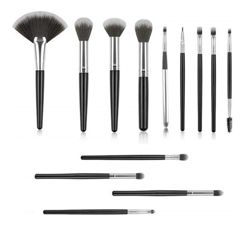 Set De Brochas X 13 Make Up