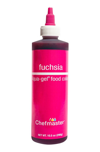 Chefmaster - Fucsia / Fuschia Liqua-gel 10.5 Oz (298g)