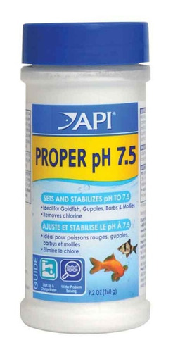 Proper Ph 7.5 260gr Ajustador Regulador Ph Acuario Peces