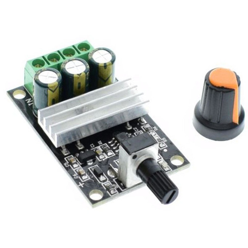 Controlador De Velocidad Para Motor Dc Pwm 6v 12v 24v 48v 3a