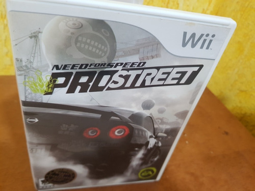 Need For Speed Pro Street Usado Original Nintendo Wii +nf-e 