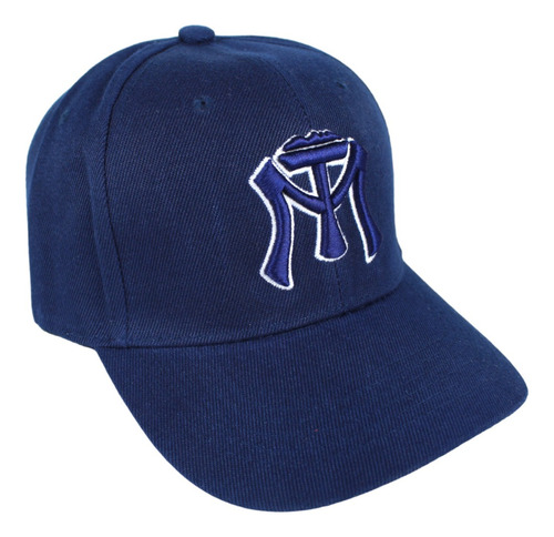 Gorra Sultanes De Monterrey Azul Logo Mty 3d En Hilo Azul