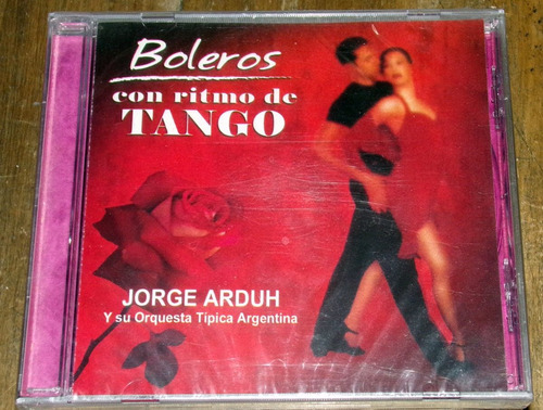 Jorge Arduh Boleros Con Ritmo De Tango Cd Nuevo Kktus