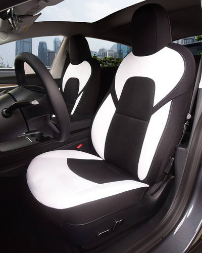 Toyoun Car Front Seat Covers Custom Fit For Tesla Model 3/mo