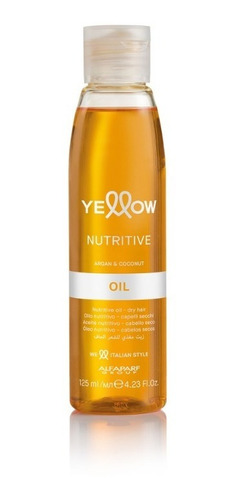 Alfaparf Yellow Aceite Nutritivo Argán & Coco 120ml