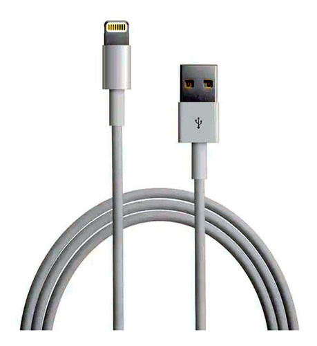 Cable Cargador Lightning 1 Metro Compatible Para iPhone iPad
