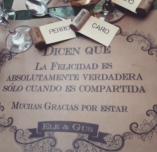 Manteles Individuales De Papel Para Eventos X 200 Negro Personalizado