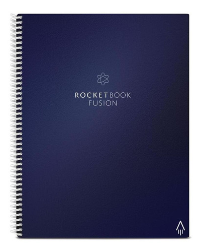 Cuaderno Inteligente Rocketbook Fusion Carta Color Azul