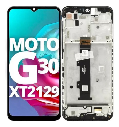 Modulo Pantalla Moto G30 Con Marco Consultar Instalación