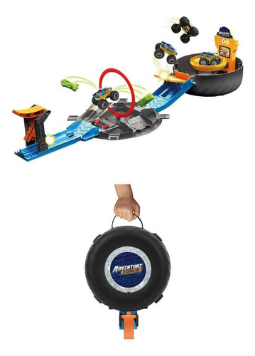 Pista De Juego De Acrobacias Extremas Multicolor