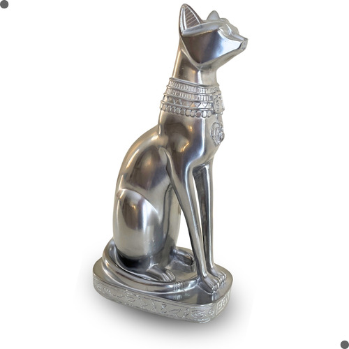 Escultura Gato Baset Decoramente Shop - Animal Egípcio Estat