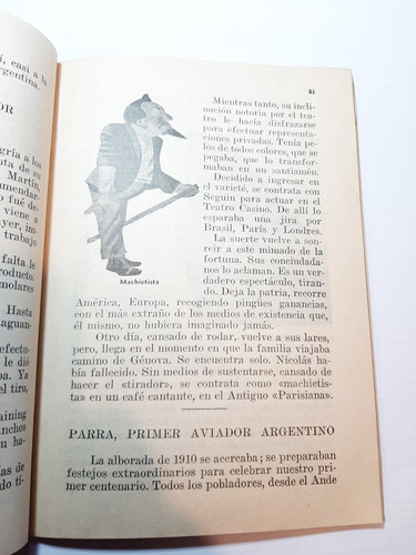 Imagen 4 de 9 de Antiguo Libro La Vida De F. Parravicini 1943 Ro 1500