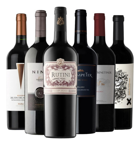 Vinos Caja Degustación Clásica Tintos 6 Botellas --