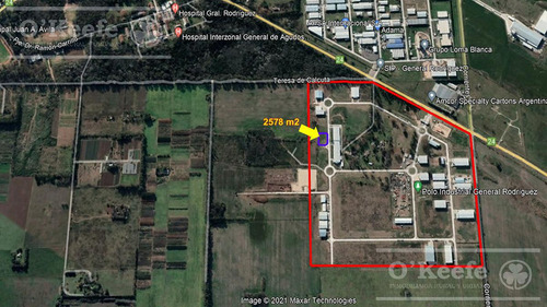 Lote Industrial En Venta Parque Industrial General Rodriguez - Zona Oeste - 2578 M2