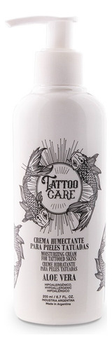 Crema Humectante Tattoo Care 200g Brillo Y Color