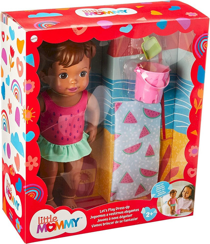 Boneca Little Mommy - Vamos Brincar Na Agua - Mattel