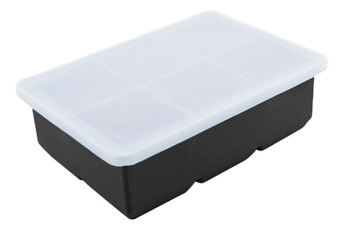 Bandejas Para Cubitos De Hielo Con Tapa, Apilables De Silico