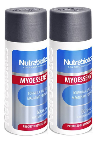 X2 Myoessens Nutrabiotics X 60 - Unidad a $2383