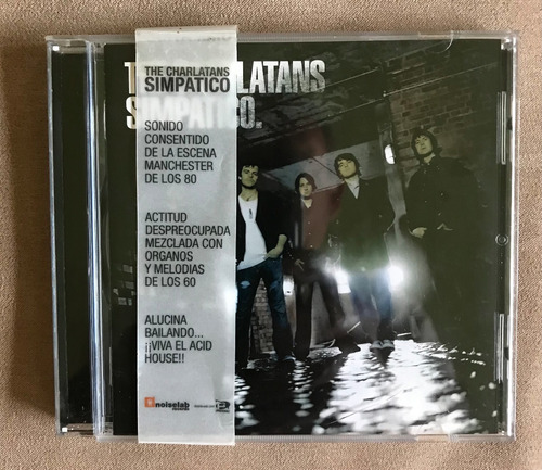 The Charlatans Simpatico Cd Perfecto Noiselab 2006