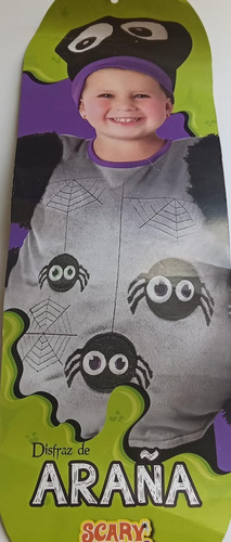 Disfraz De Araña Tarantula Para Bebes Niños Niñas Halloween