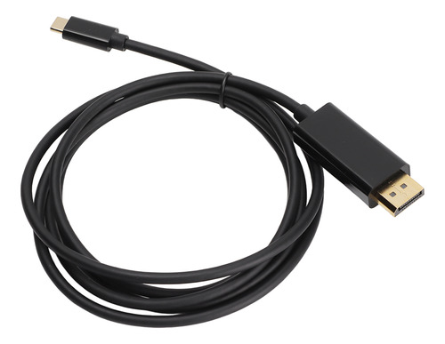 Cable Tipo C A Displayport 4k Hd Chapado En Oro Prevent
