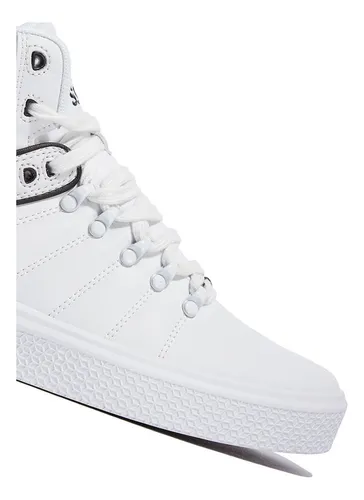 K-Swiss Tenis de Botas Blancos King Hombre, Talla 25 : .com