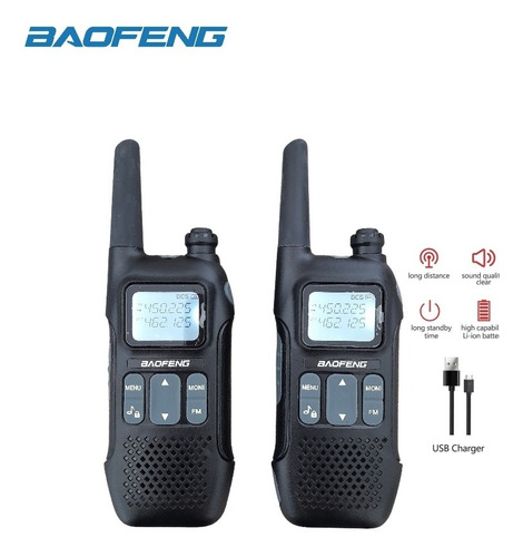 Radios De Comunicacion Baofeng Uv - R8 X 2 Unidades