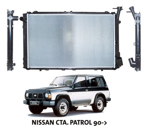 Radiador Nissan Cta. Patrol Motor 2.8/4.2