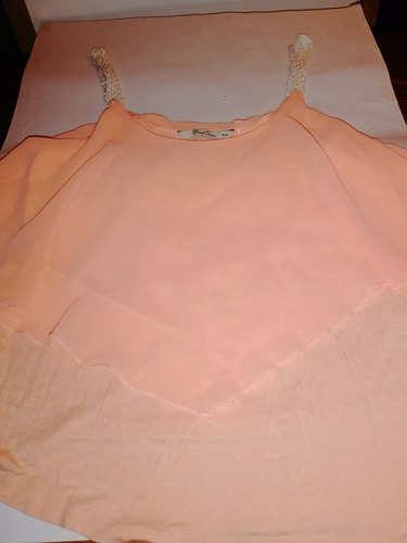 Blusa Musculosa Salmon Daniel Cassin.talle S