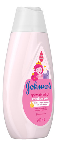 Condicionador Gotas de Brilho Johnson's Baby 200ml