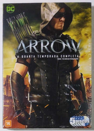 Dvd Arrow - 4 Temporada (novo/lacrado)