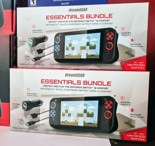 Kit De Accesorios Essentials Bundle Para Nintendo Switch