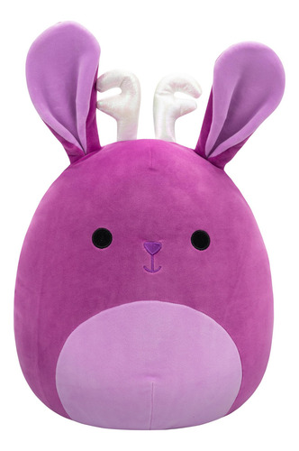 Peluche Squishmallows Maria Del Mar Jackalope 36 Cm Púrpura
