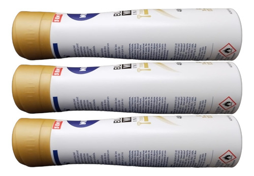 Pack X3 Desodorante Nivea Black & White Toque Seda