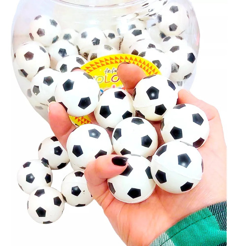 Pelotas Saltarinas Ideal Souvenir Mide 3.5cm X 15 Unidades