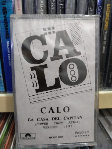 Calo La Casa Del Capitán Remix Cassette Sellado